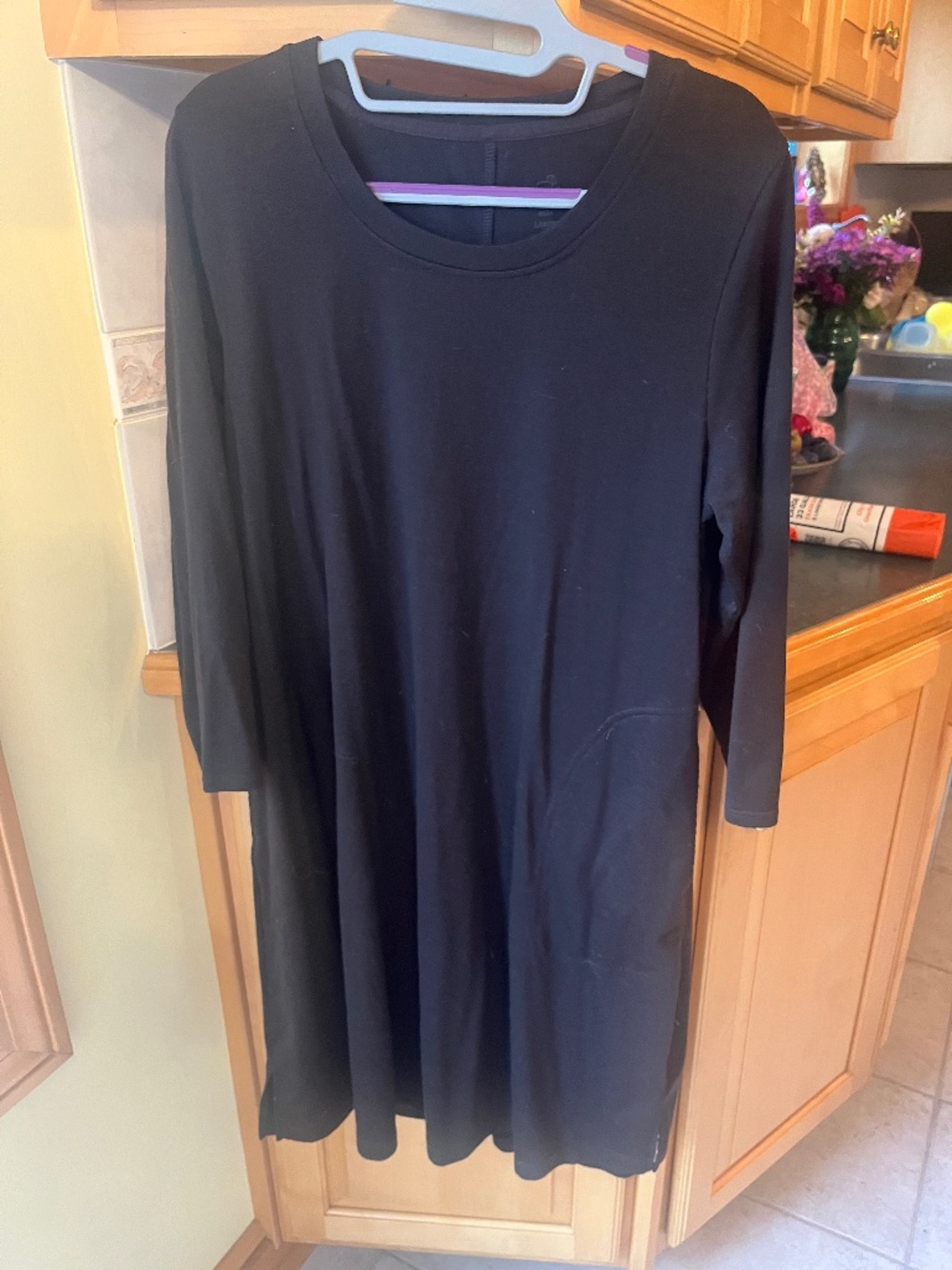 Woolx Dark Brown "Rissa" Dress, L